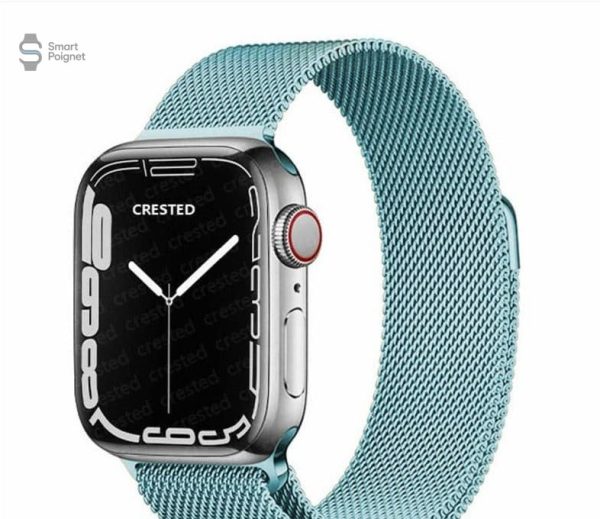 Bracelet Apple Watch avec finition milanaise