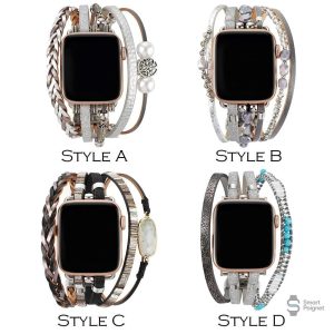 Bracelet tendance pour Apple Watch, plusieurs couches