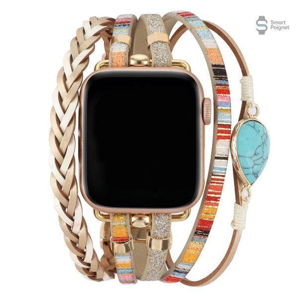 Bracelet multiple pour Apple Watch, look unique