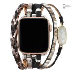 Bracelet en cuir pour Apple Watch, élégance intemporelle