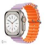 Bracelet Apple Watch en couleur marine