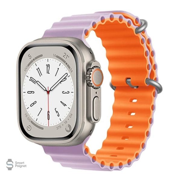 Bracelet Apple Watch en couleur marine
