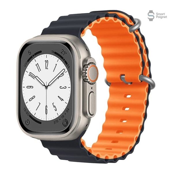 Bracelet en silicone Ocean pour Apple Watch