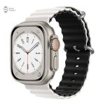Apple Watch avec bracelet Ocean stylé