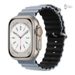 Accessoire de mode Apple Watch bicolore