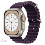 Bracelet Apple Watch au design épuré, couleur Océan