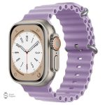 Élégance discrète avec bracelet Océan Apple Watch