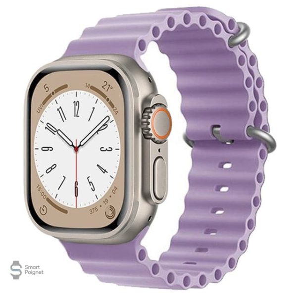 Élégance discrète avec bracelet Océan Apple Watch