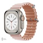 Style minimaliste avec bracelet Océan Apple Watch