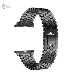 Bracelet métal pour Apple Watch en design octogonal