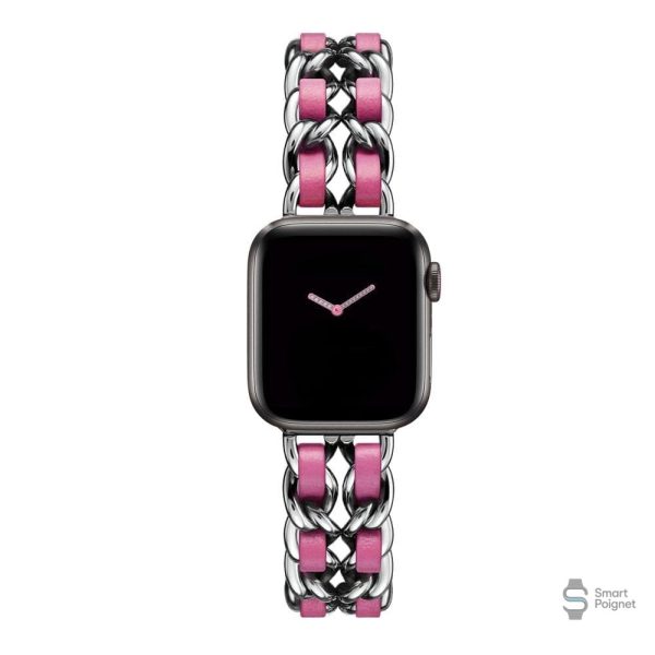 Bracelet Apple Watch en cuir luxe