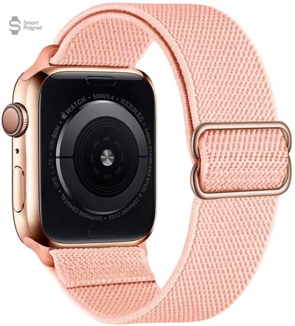 Bracelet Scrunchie en tissu pour montre