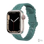 Bracelet Apple Watch avec texture sculptée