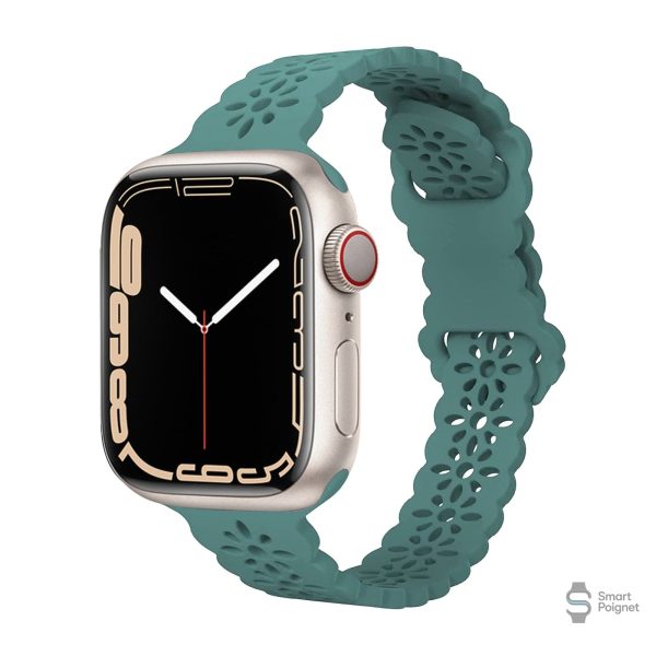 Bracelet Apple Watch avec texture sculptée
