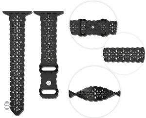 Bracelet design sculpté pour montre connectée