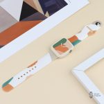 Bracelet silicone camouflage pour Apple Watch