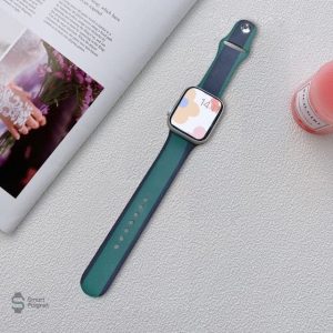 Bracelet en silicone pour Apple Watch, style tendance