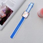 Bracelet Apple Watch en silicone, confort optimal