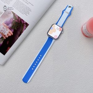 Bracelet Apple Watch en silicone, confort optimal