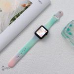 Bracelet Apple Watch en silicone à motif nuage