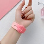 Bracelet en silicone léger avec motif nuages