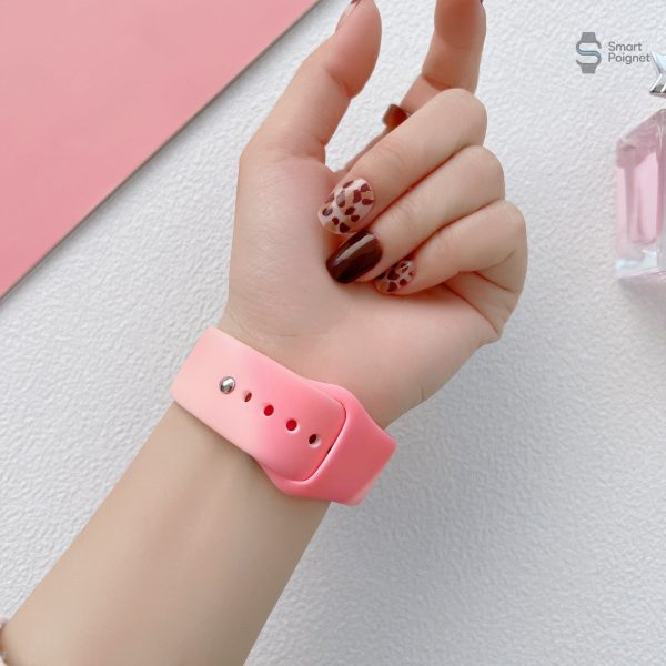 Bracelet en silicone léger avec motif nuages