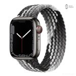 Accessoire multicolore pour Apple Watch, tressé