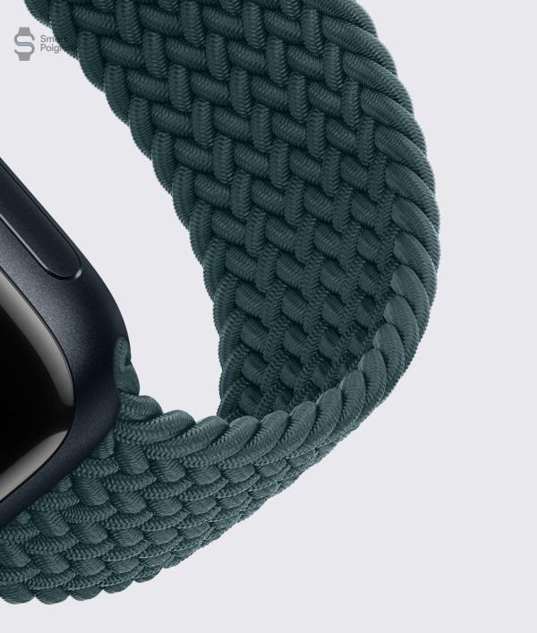 Bracelet coloré pour Apple Watch, style tressé
