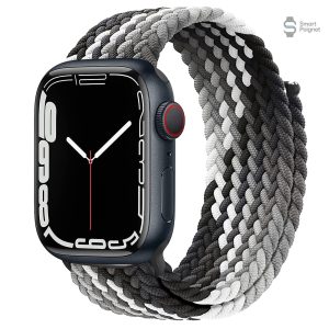 Bracelet tressé multicolore pour Apple Watch