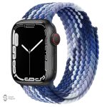 Bracelet Apple Watch avec fermeture scratch et couleurs vives