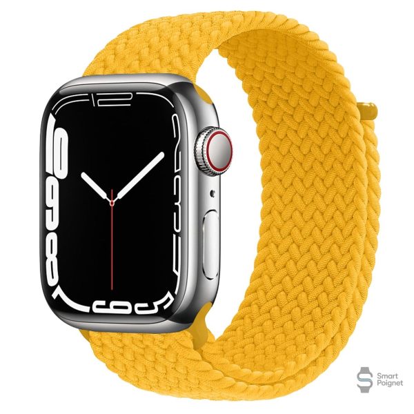 Bracelet de montre tressé pour Apple Watch, confort assuré
