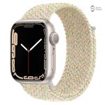 Bracelet Apple Watch tressé avec fermeture scratch pratique