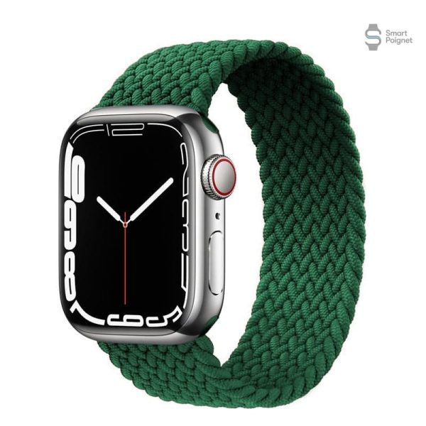 Bracelet tressé pour Apple Watch, design épuré