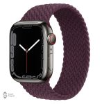 Bracelet tressé uni pour un style unique Apple Watch