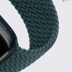 Bracelet tressé pour montre connectée Apple