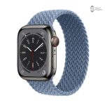 Bracelet tresse uni pour Apple Watch - vue 2