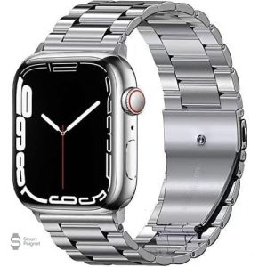 Bracelet acier vintage pour Apple Watch