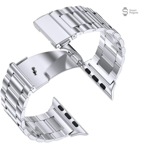 Bracelet en acier inoxydable pour montre Apple