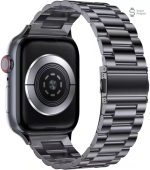 Accessoire Apple Watch en acier au design vintage