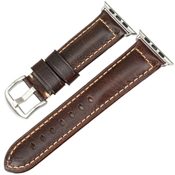 Accessoire en cuir pour Apple Watch