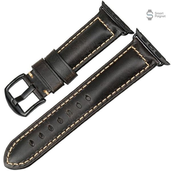 Confort et style pour bracelet cuir Apple Watch