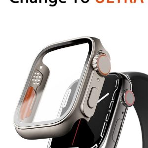 Coque et verre trempé pour Apple Watch Ultra