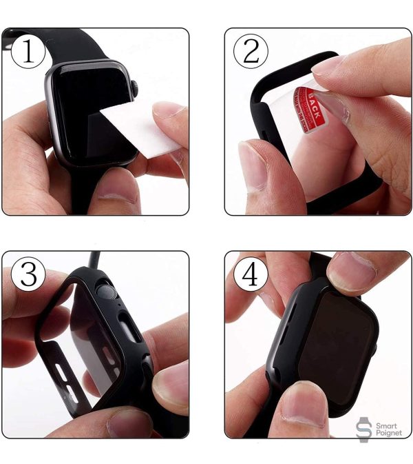Verre trempé pour écran Apple Watch